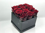 Flower box con rose con colore a scelta
