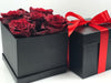 Flower box con rose con colore a scelta